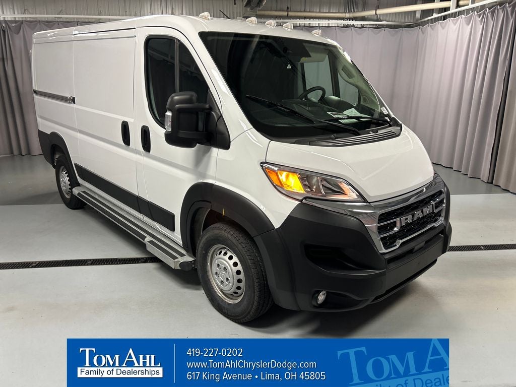 2025 RAM ProMaster 2500 Cargo Van Tradesman Low Roof 136' WB w/Pass Seat