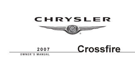 2007 Chrysler Crossfire