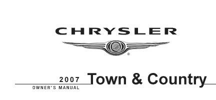 2007 Chrysler Town and Country
