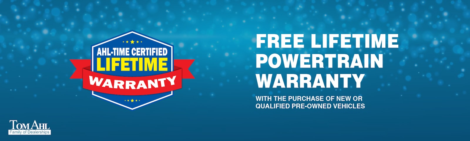 Free Lifetime Powertrain Warranty at Tom Ahl Chrysler Dodge Jeep Ram Lima OH