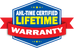 Lifetime Warranty